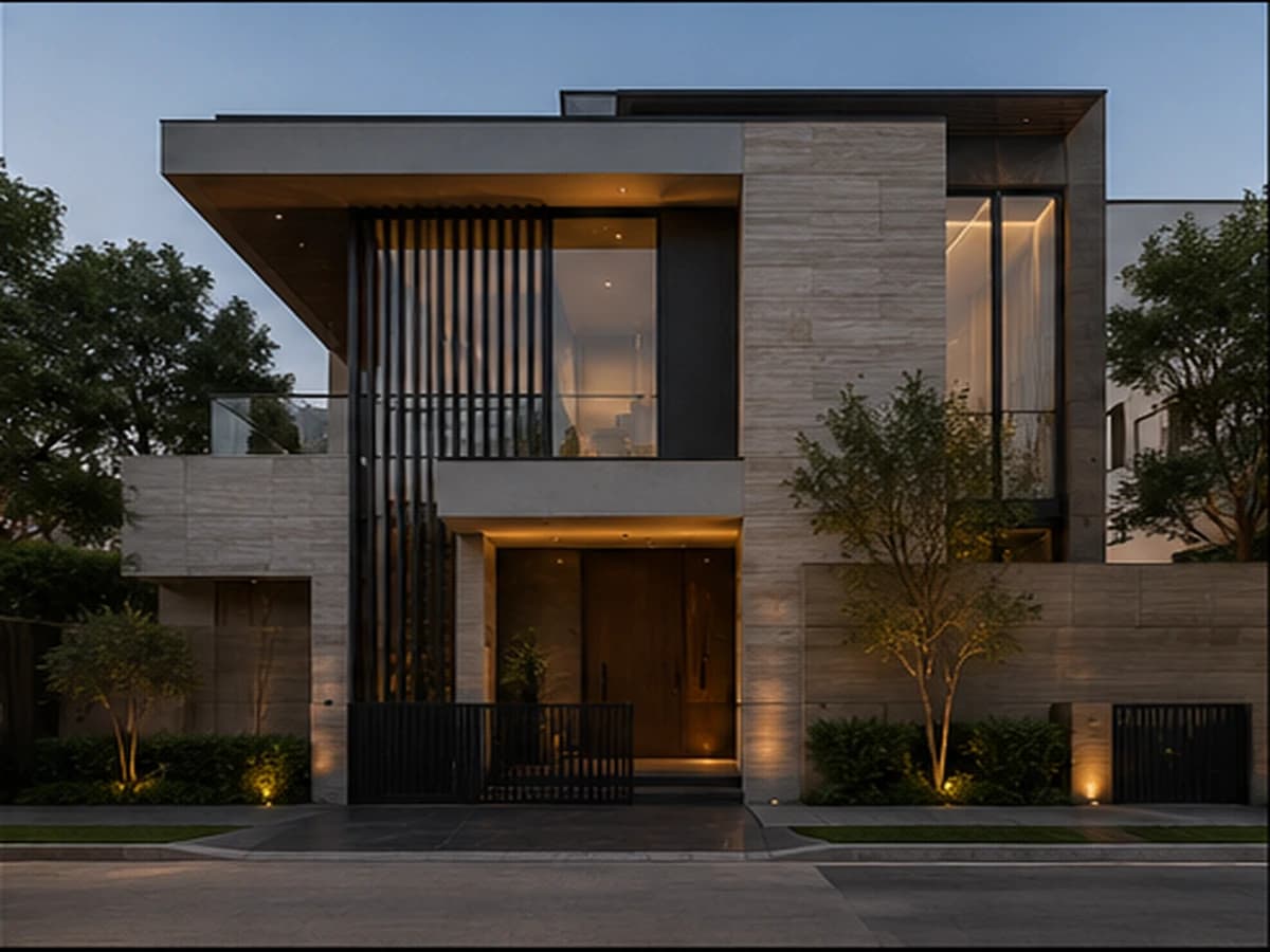 Modern facade design by Sigma Studio